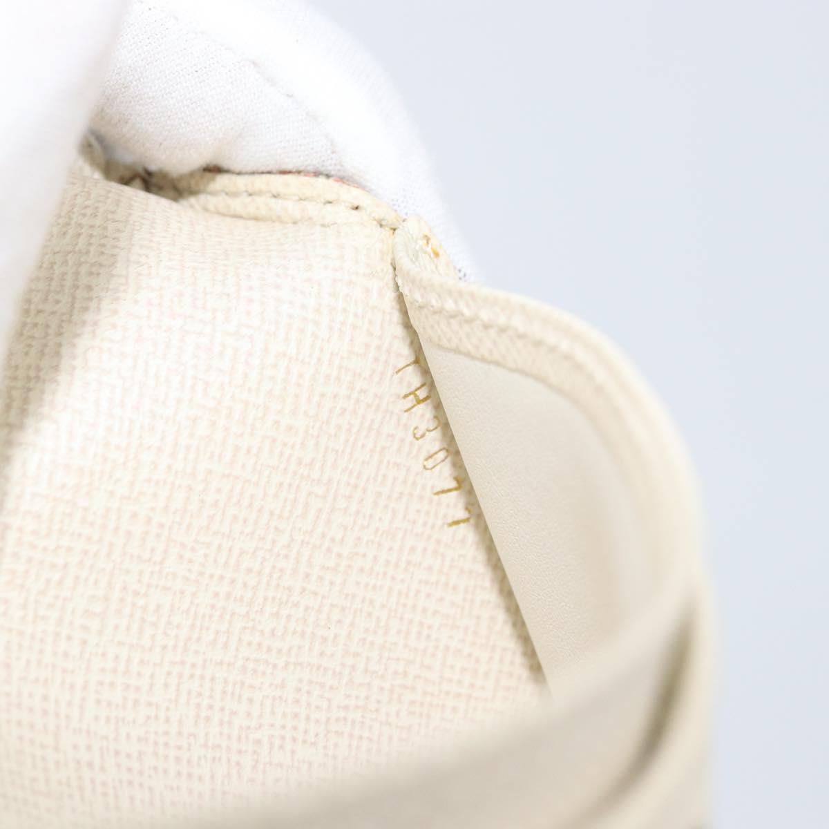 LOUIS VUITTON Mini Lin Croisette Portefeuille Viennois Pink M95658 Auth 143668