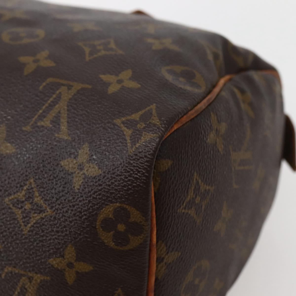 LOUIS VUITTON Monogram Speedy 25 Hand Bag M41528 LV Auth 143729