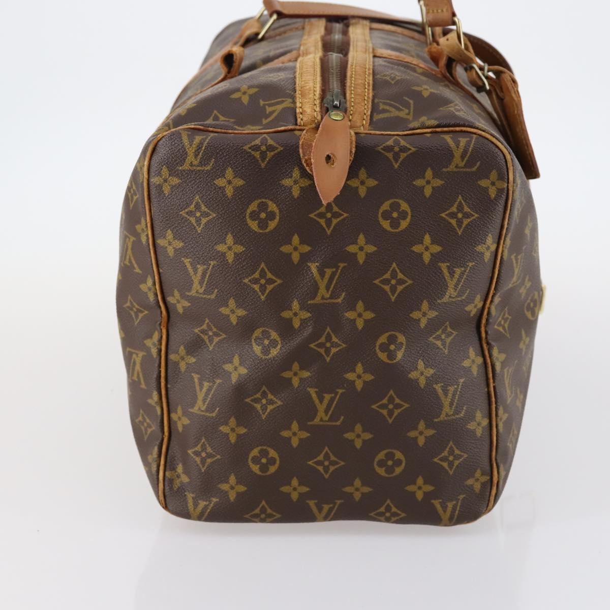 LOUIS VUITTON Monogram Sac Souple 45 Boston Bag Vintage M41624 LV Auth 143732