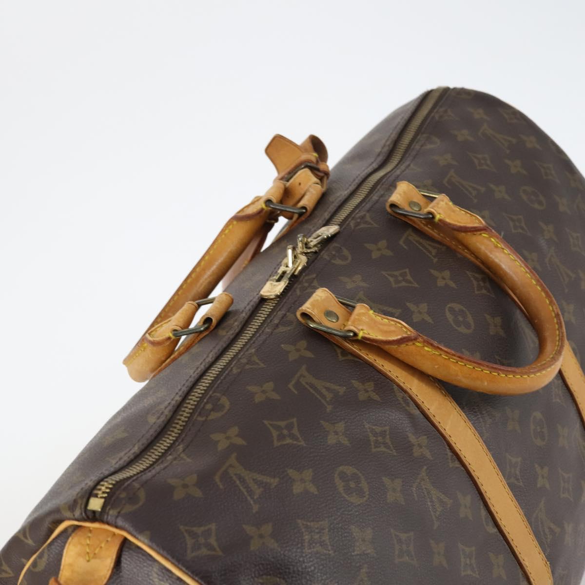 LOUIS VUITTON Monogram Keepall 50 Boston Bag M41426 LV Auth 143733