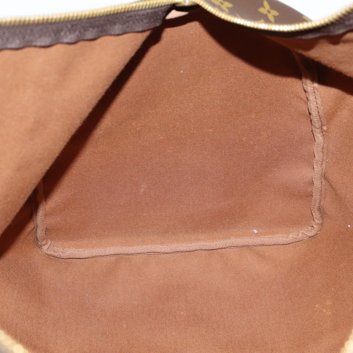 LOUIS VUITTON Monogram Keepall 55 Boston Bag M41424 LV Auth 143734