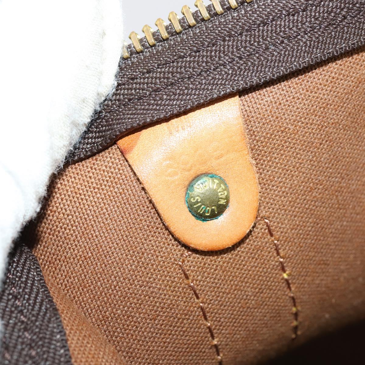 LOUIS VUITTON Monogram Keepall 55 Boston Bag M41424 LV Auth 143734