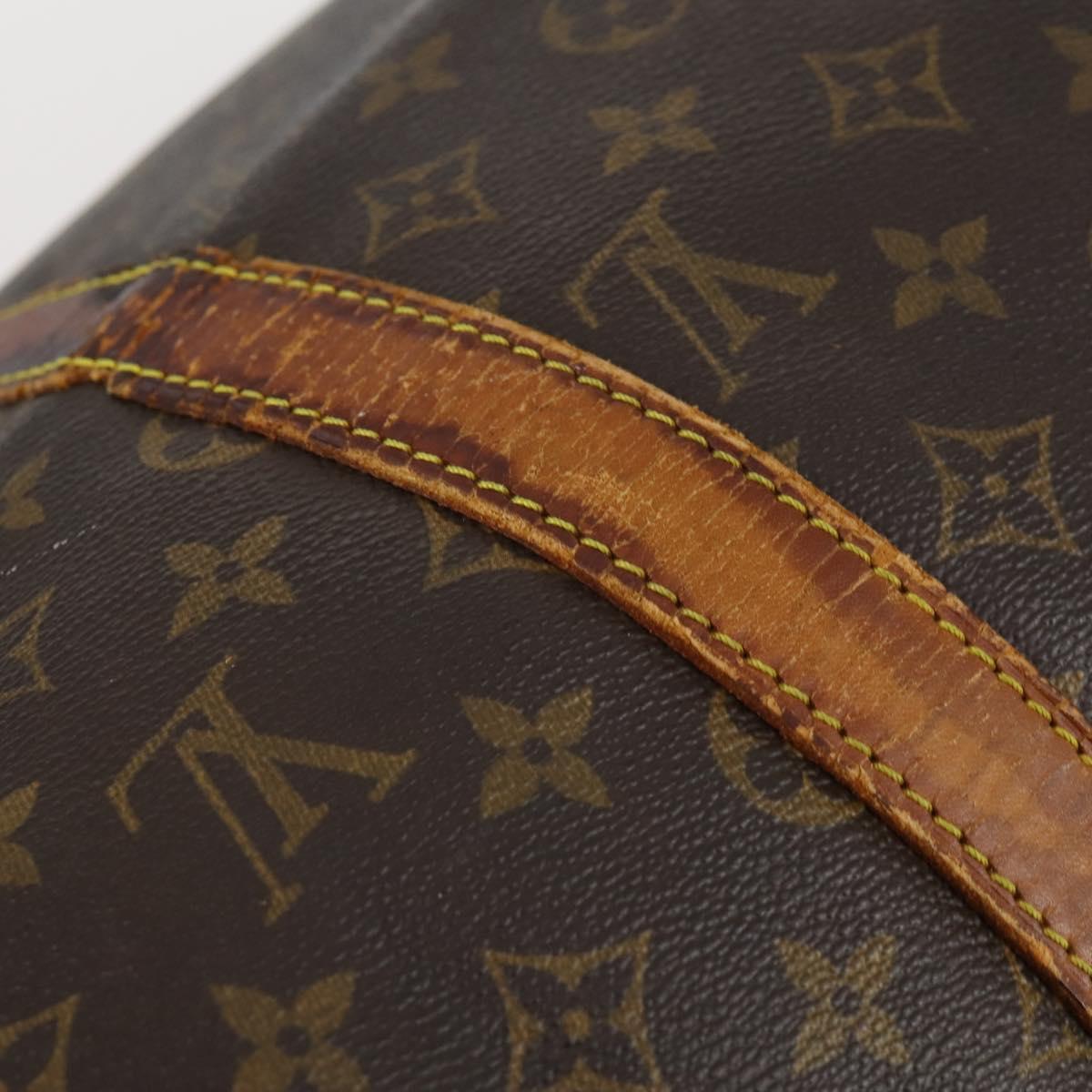 LOUIS VUITTON Monogram Keepall Bandouliere 50 Boston Bag M41416 LV Auth 143742