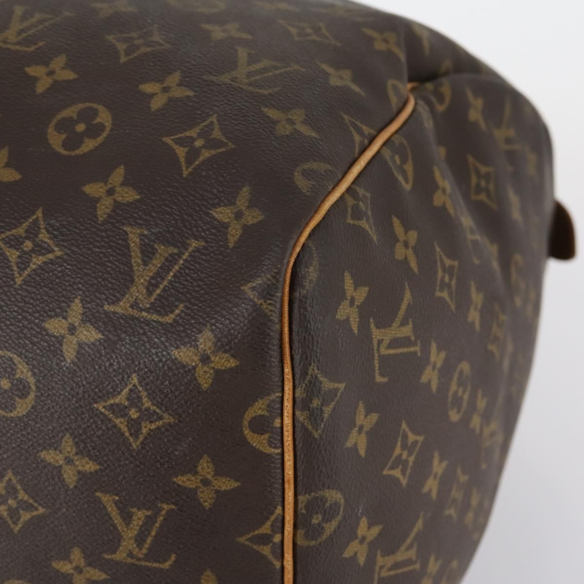 LOUIS VUITTON Monogram Keepall 55 Boston Bag M41424 LV Auth 143744