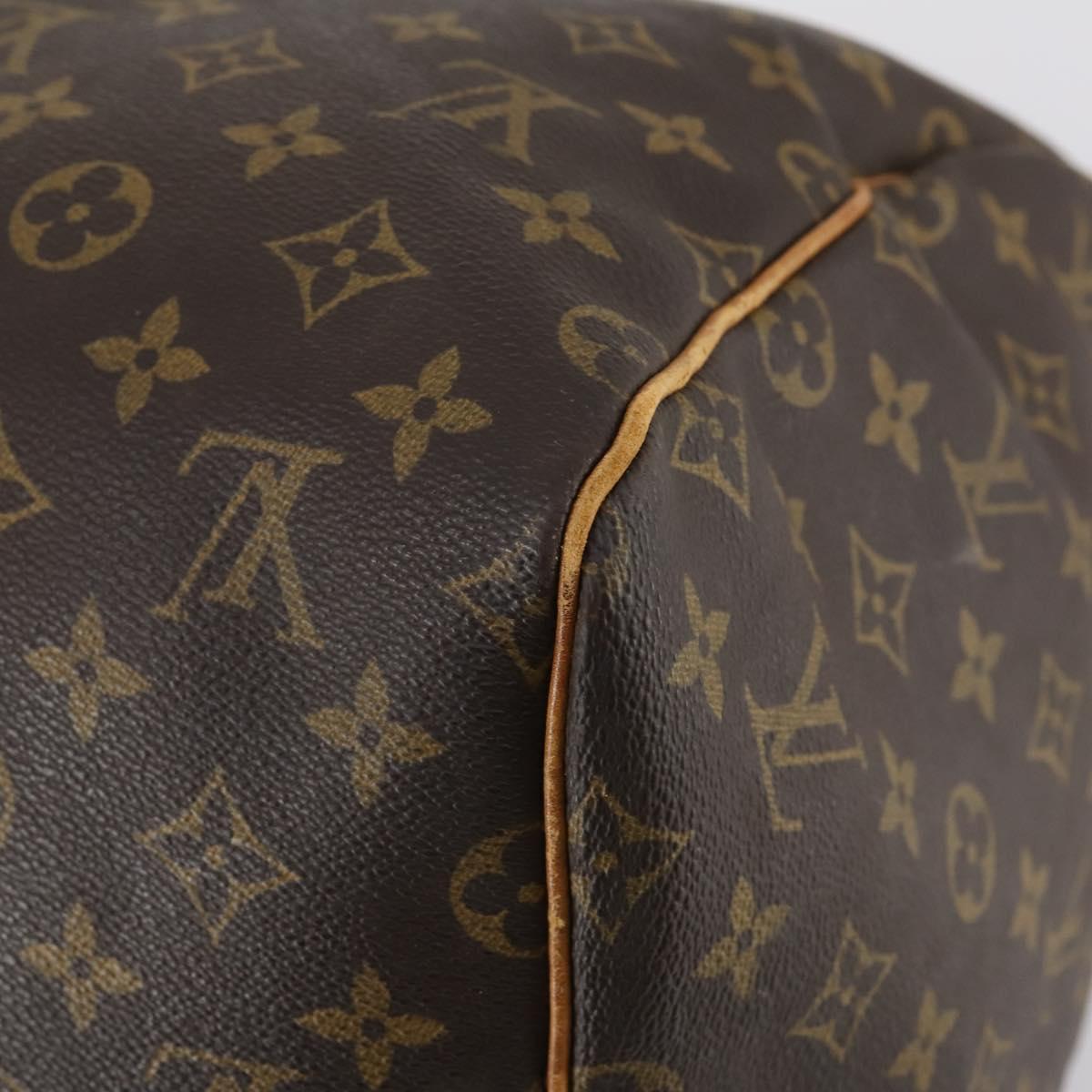 LOUIS VUITTON Monogram Keepall 55 Boston Bag M41424 LV Auth 143744