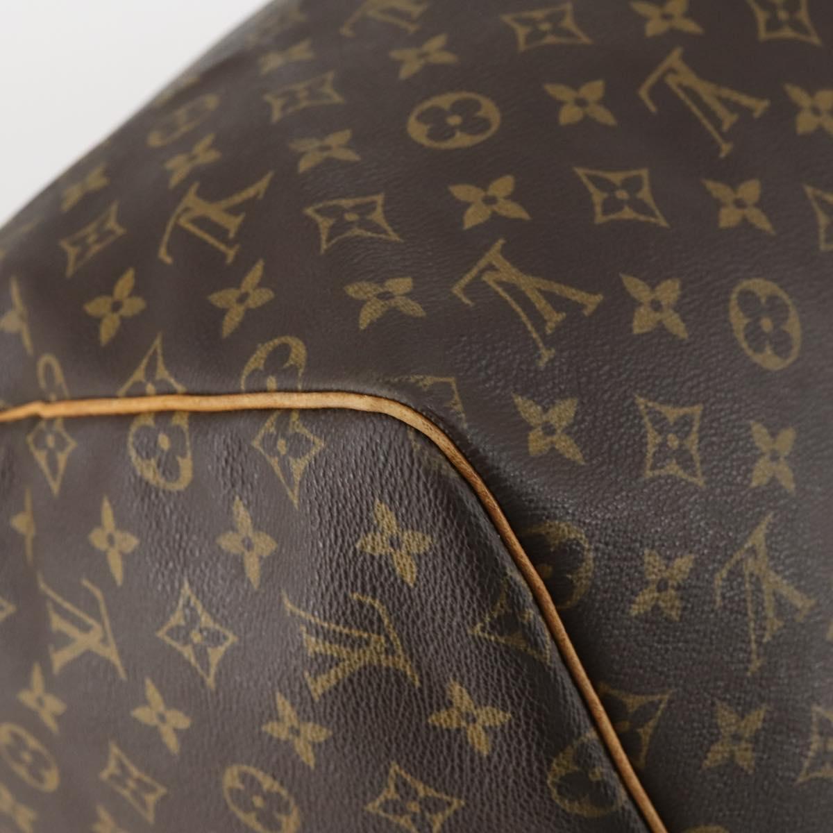 LOUIS VUITTON Monogram Keepall 55 Boston Bag M41424 LV Auth 143744