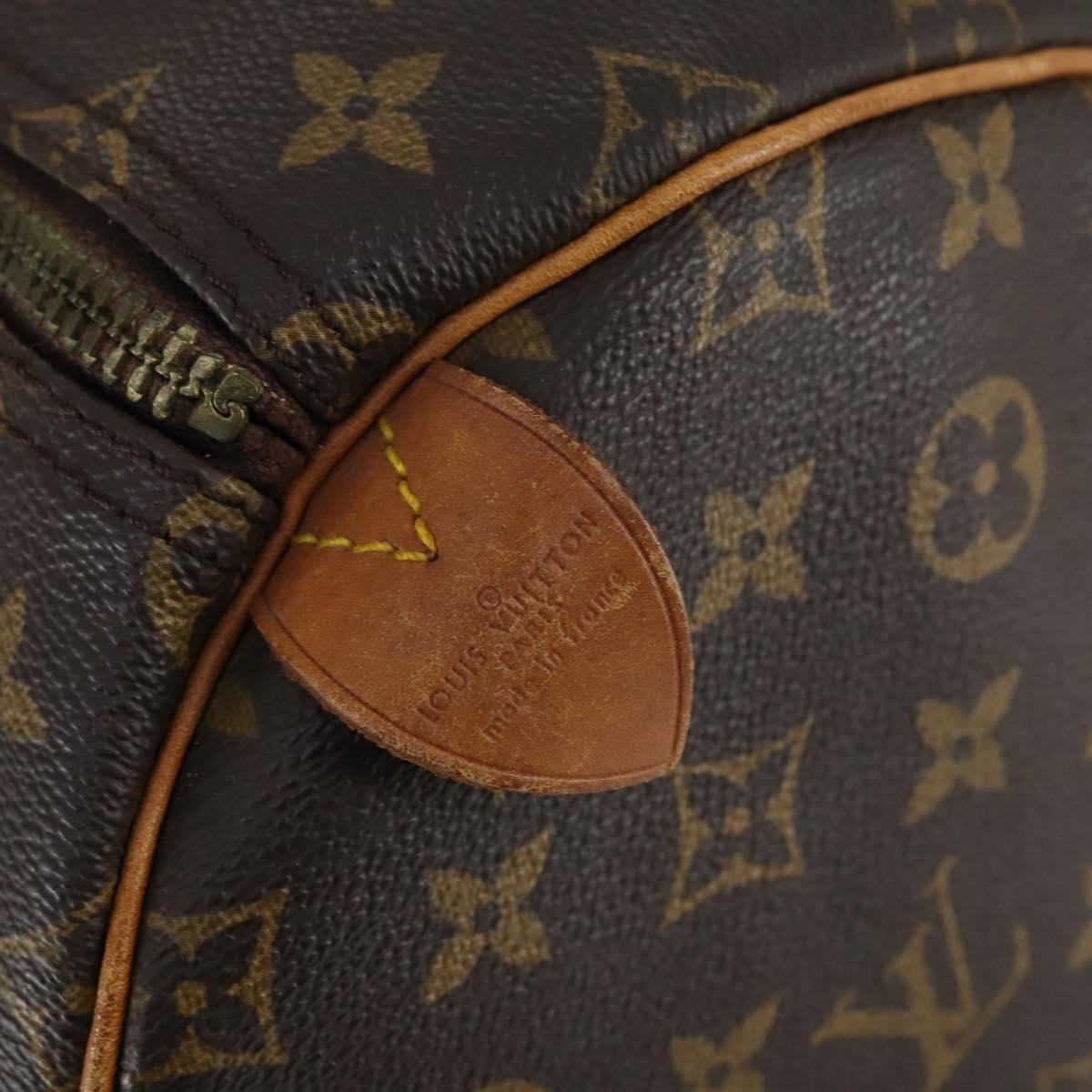 LOUIS VUITTON Monogram Keepall 55 Boston Bag M41424 LV Auth 143744
