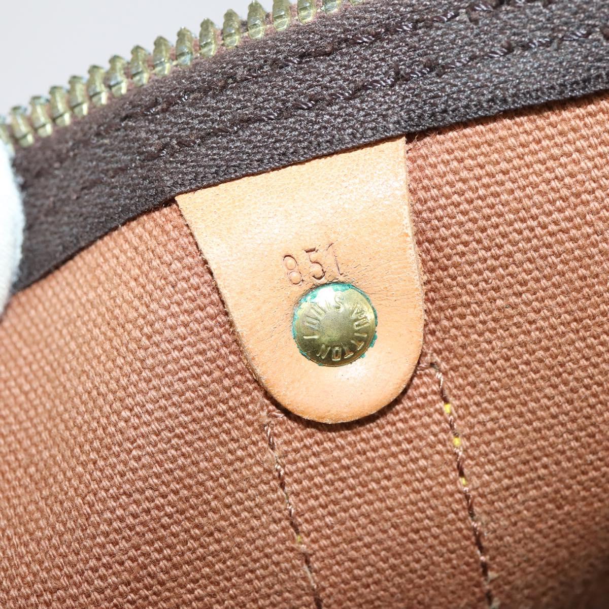 LOUIS VUITTON Monogram Keepall 55 Boston Bag M41424 LV Auth 143744