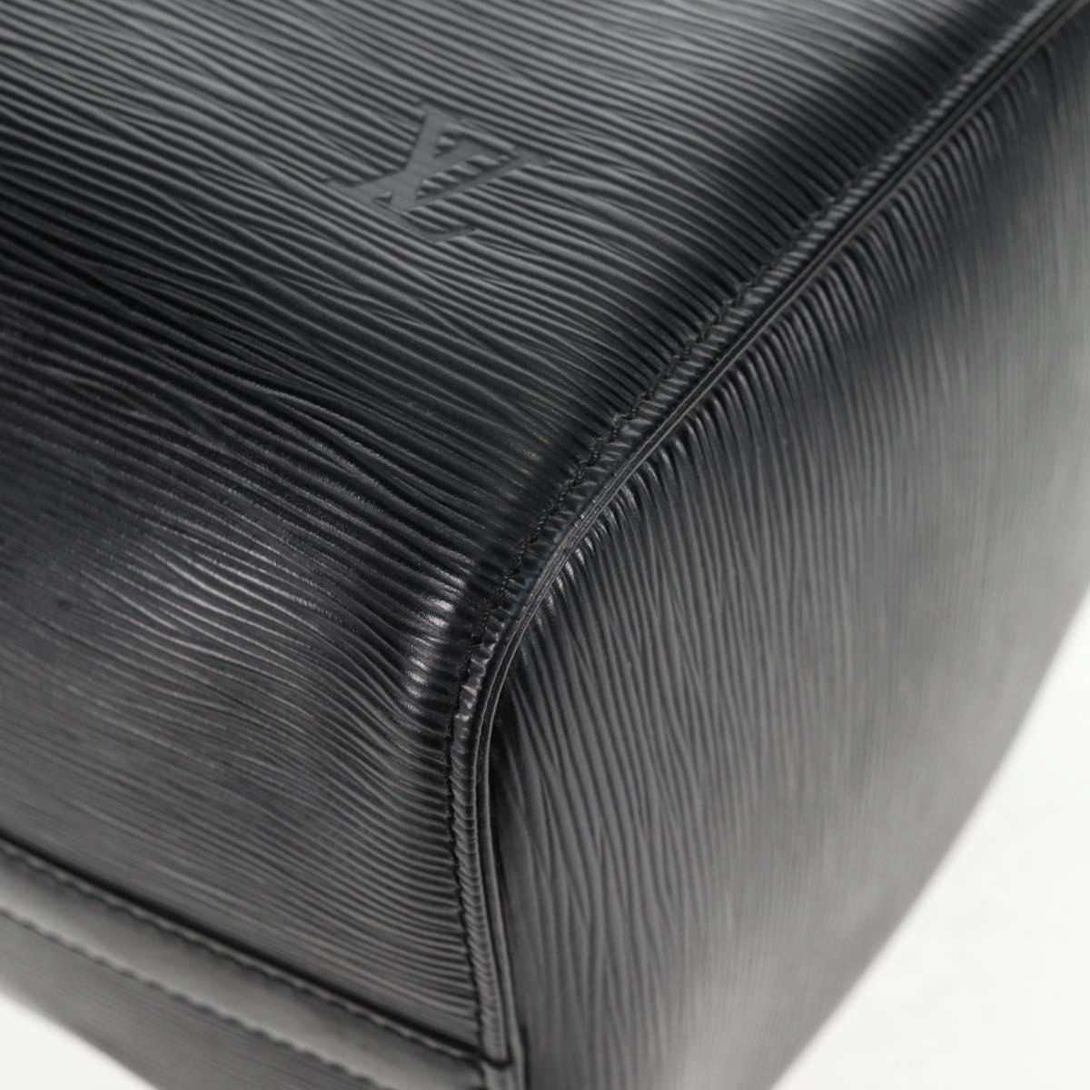 LOUIS VUITTON Epi Speedy 35 Hand Bag Black M42992 LV Auth 143748A