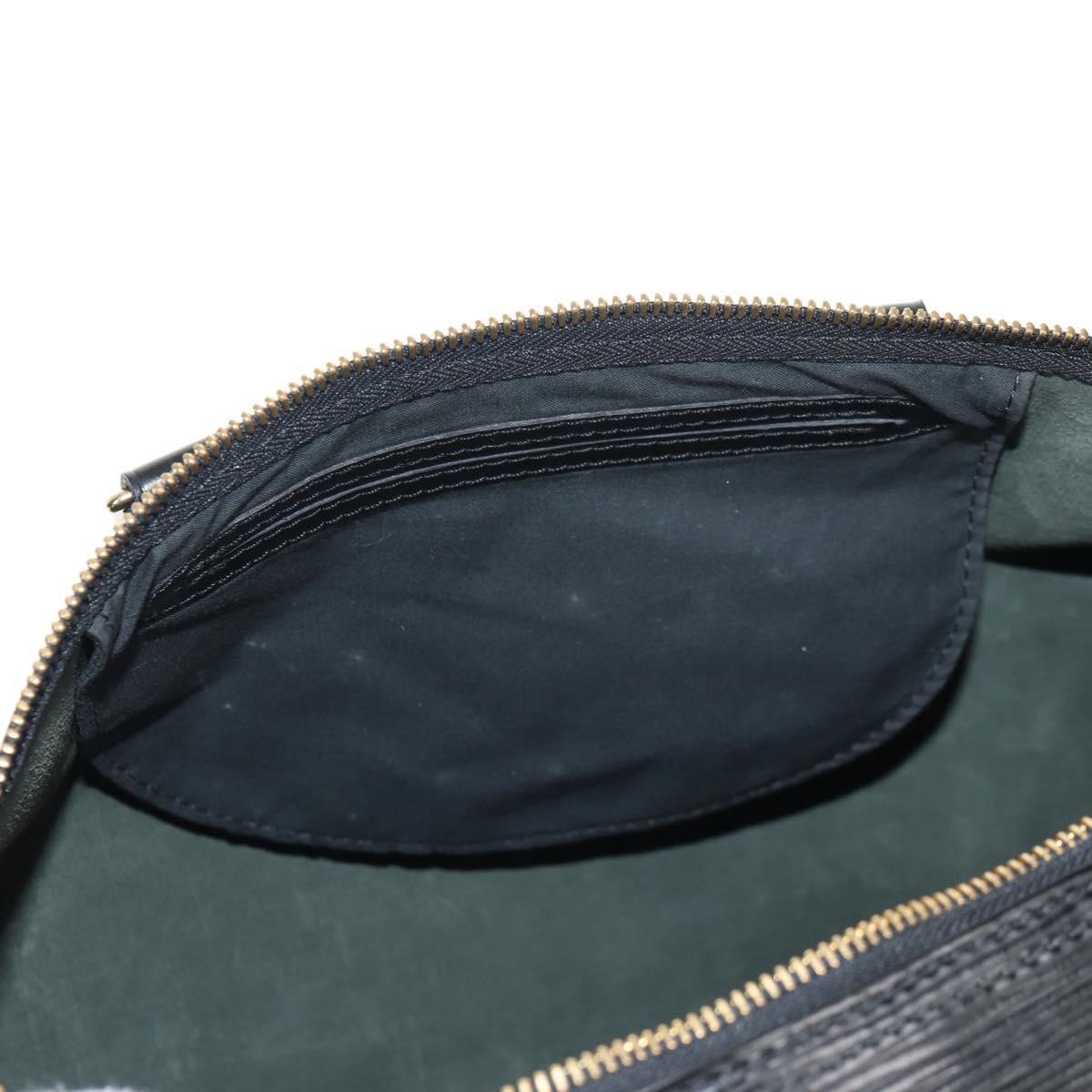 LOUIS VUITTON Epi Speedy 35 Hand Bag Black M42992 LV Auth 143748A