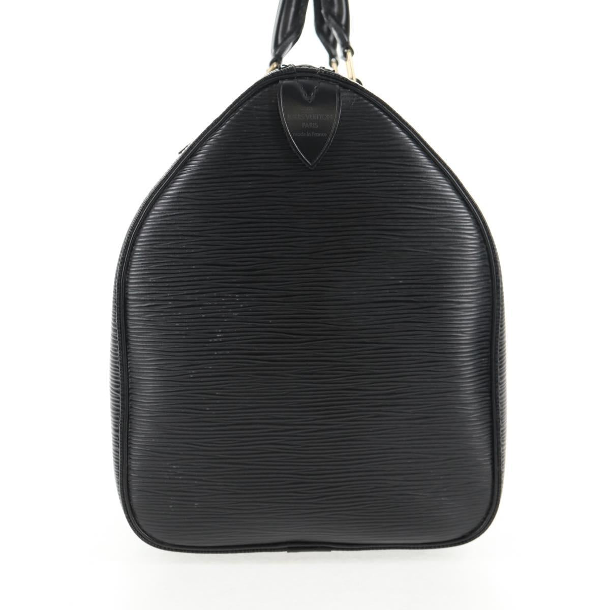 LOUIS VUITTON Epi Speedy 35 Hand Bag Black M42992 LV Auth 143748A