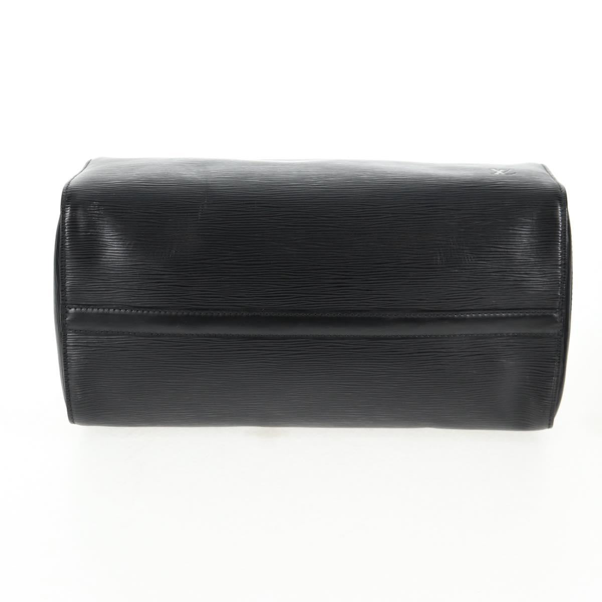 LOUIS VUITTON Epi Speedy 35 Hand Bag Black M42992 LV Auth 143748A