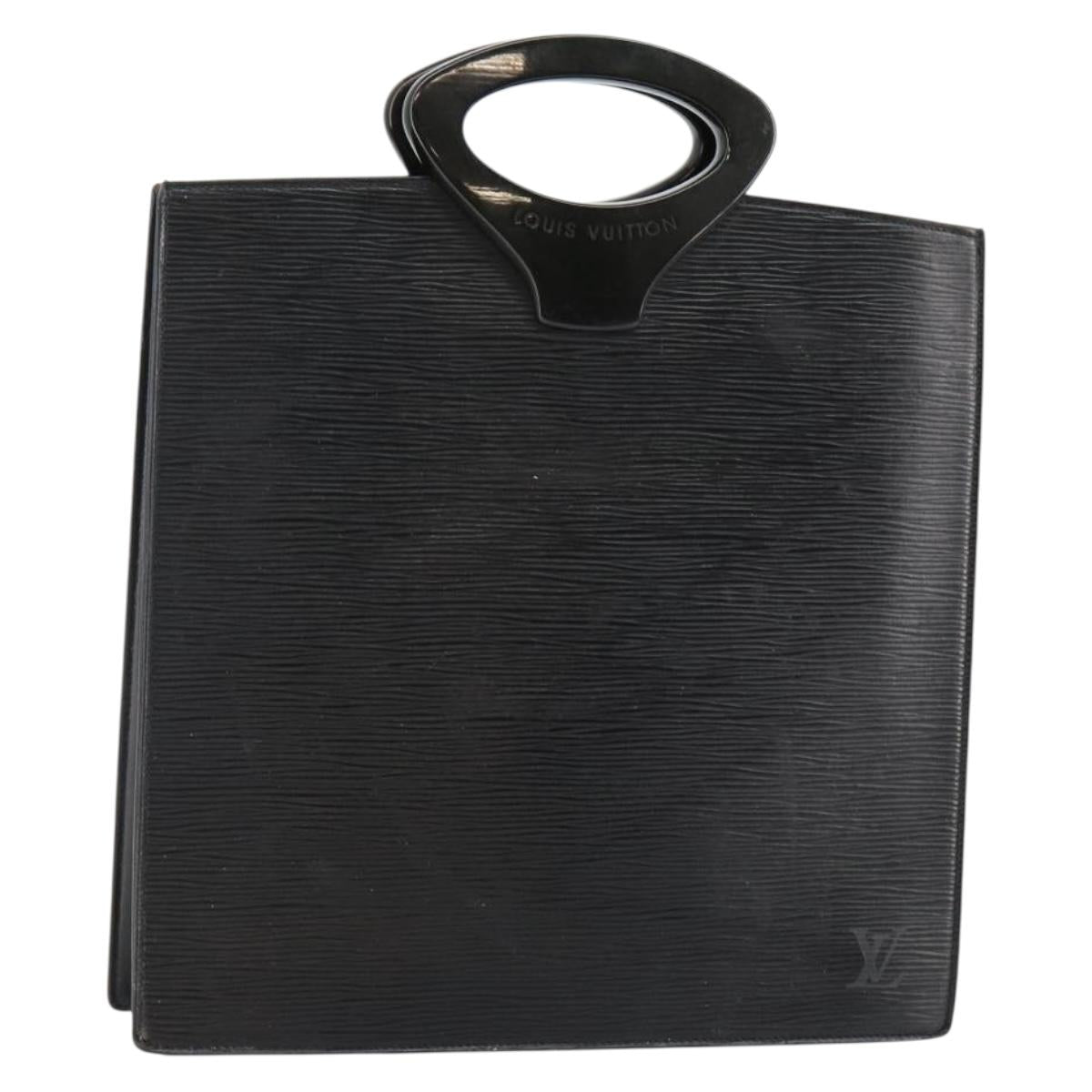 LOUIS VUITTON Epi Ombre Hand Bag Black M52102 LV Auth 143749