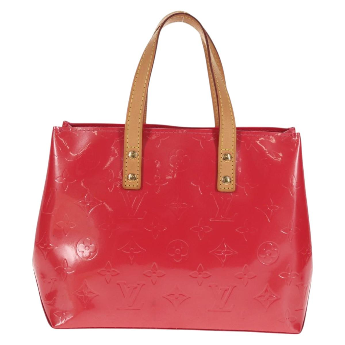 LOUIS VUITTON Monogram Vernis Reade PM Hand Bag Fran Boise M9132F Auth 143751V