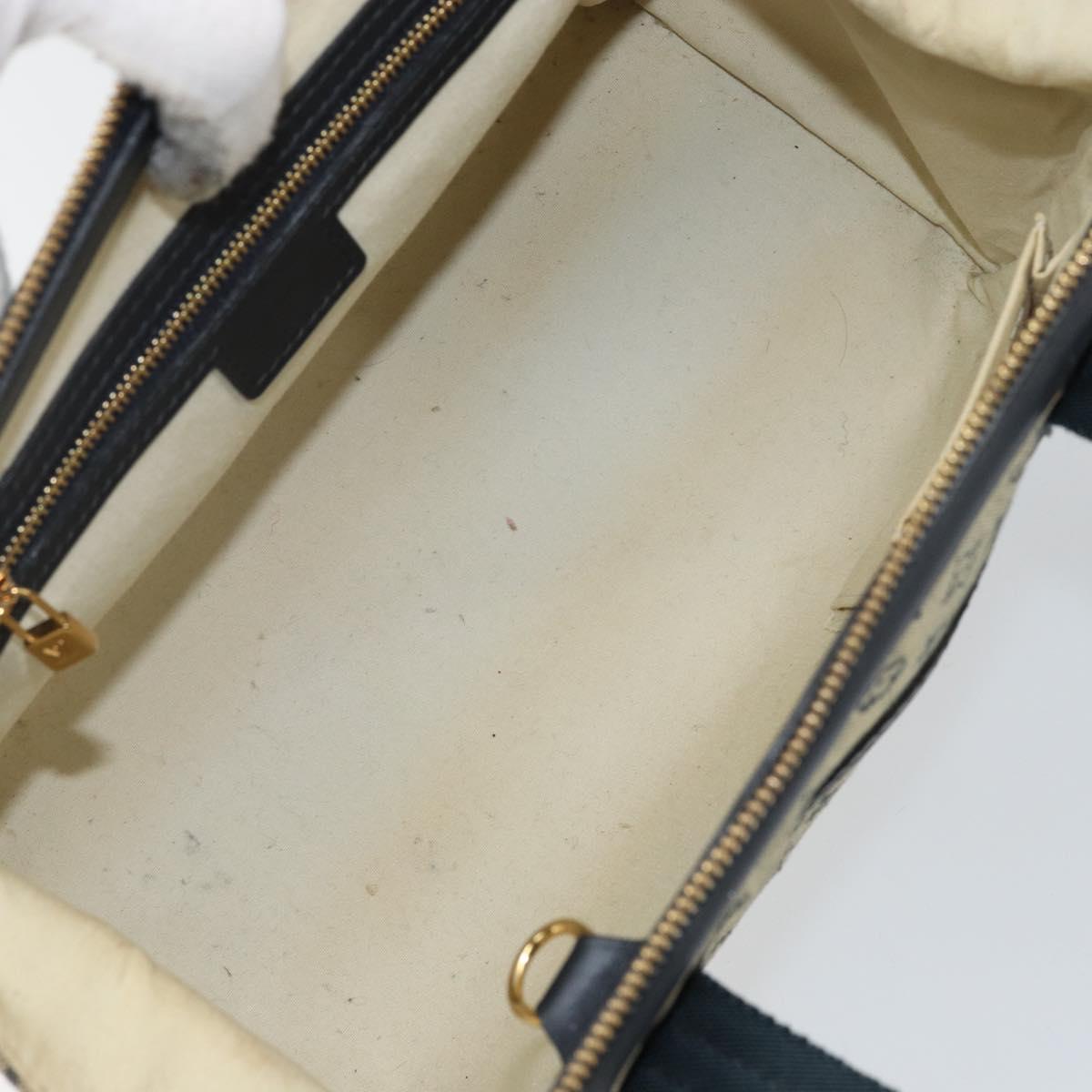 LOUIS VUITTON Monogram Mini Josephine PM Hand Bag Blue M92049 LV Auth 143754