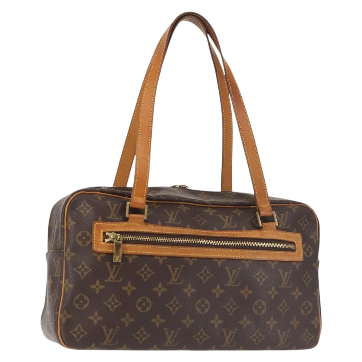 LOUIS VUITTON Monogram Cite GM Hand Bag M51181 LV Auth 143781