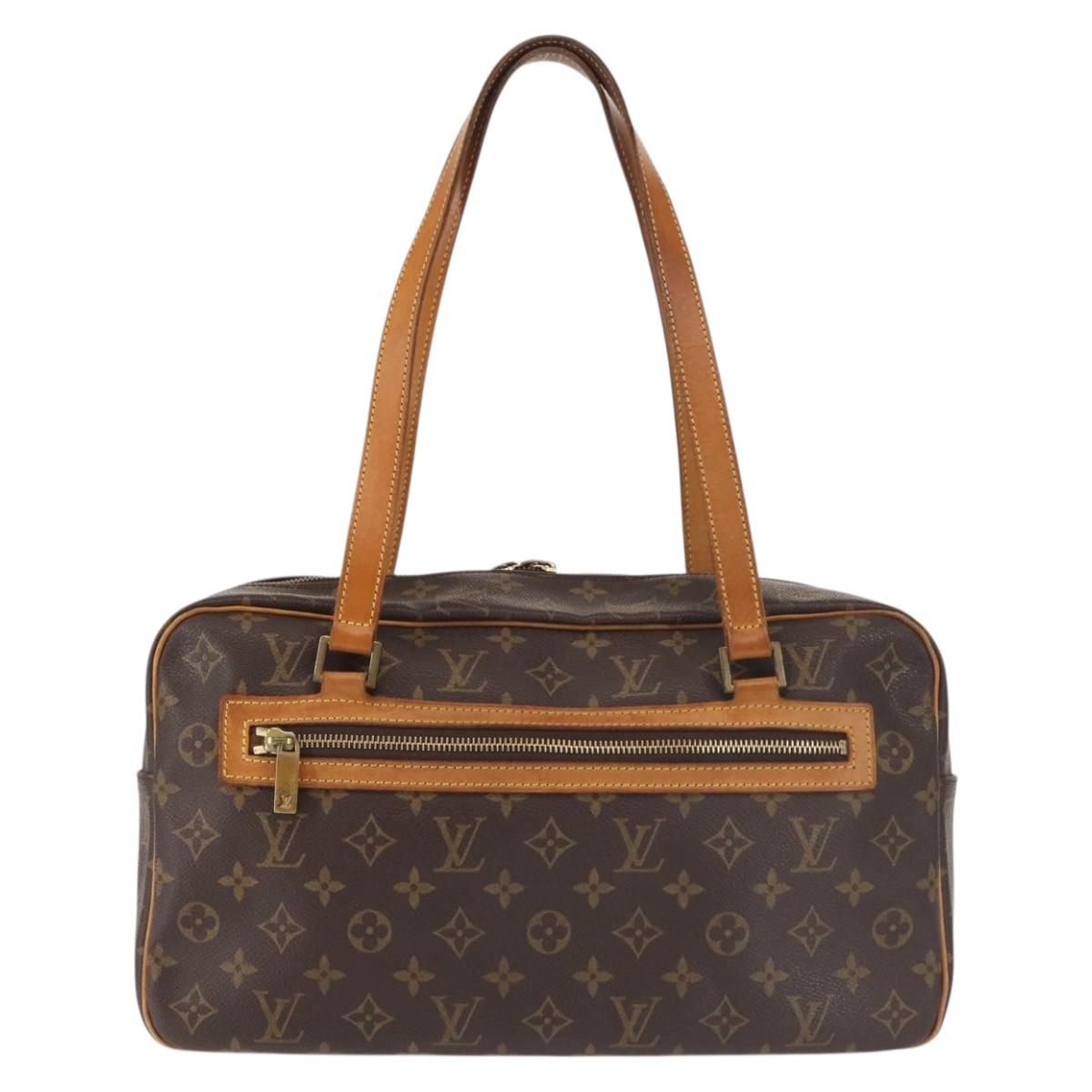 LOUIS VUITTON Monogram Cite GM Hand Bag M51181 LV Auth 143781