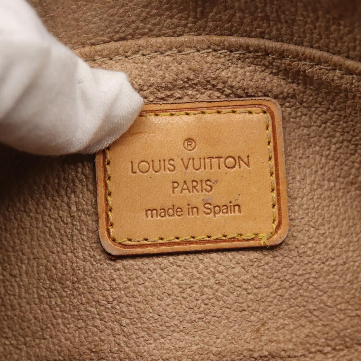 LOUIS VUITTON Monogram Pochette Cosmetic PM Pouch M43998 LV Auth 143782