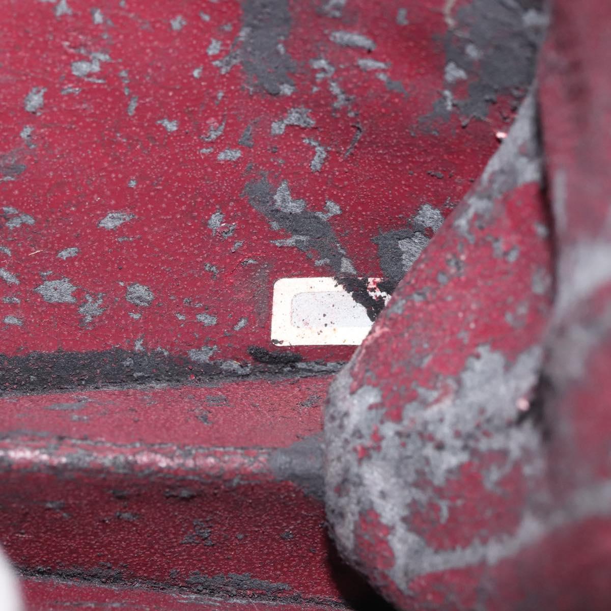 CHANEL Chain Shoulder Bag Lamb Skin Black Gold CC Auth 143810