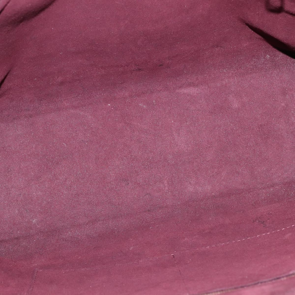 LOUIS VUITTON Damier Ebene Greenwich Hand Bag 2way N41337 LV Auth 143834