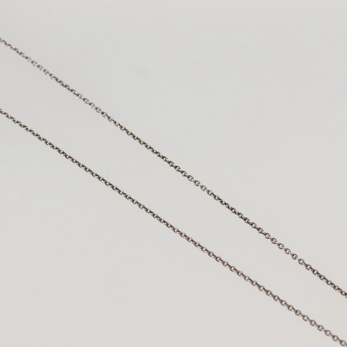 TIFFANY&Co. Teardrop Necklace Ag925 Silver Auth 143840