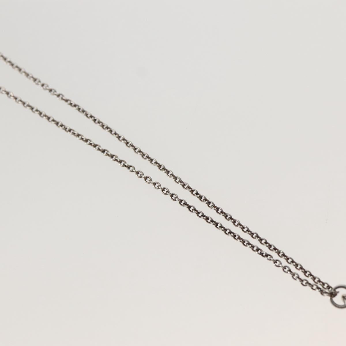 TIFFANY&Co. Teardrop Necklace Ag925 Silver Auth 143840