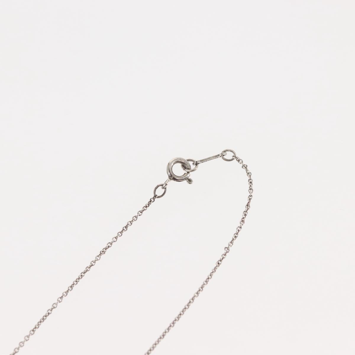 TIFFANY&Co. Bean Necklace Ag925 Silver Auth 143841