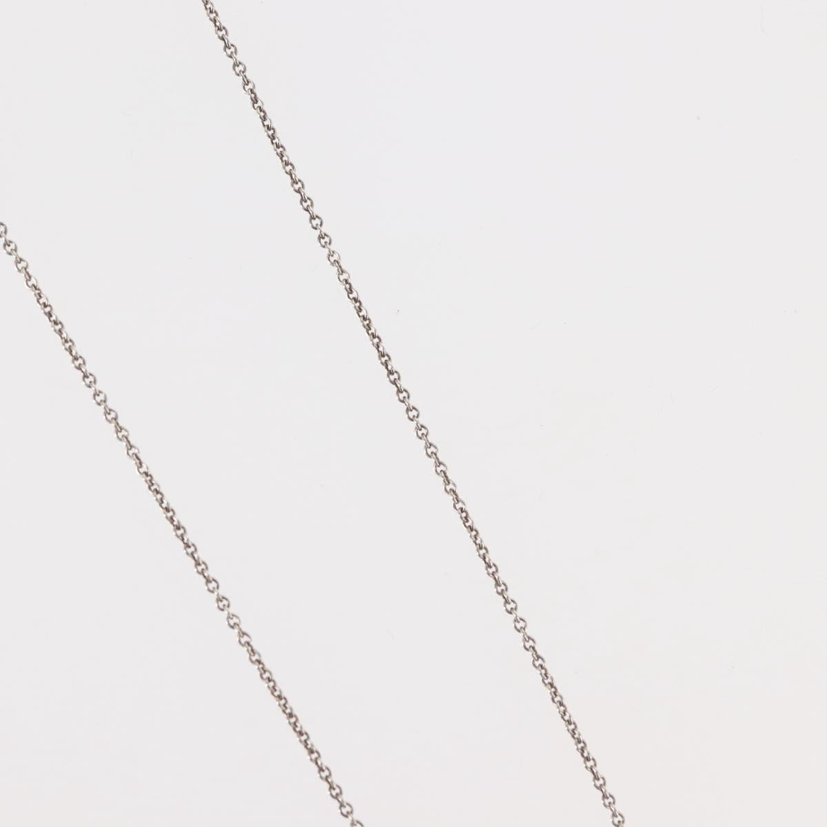 TIFFANY&Co. Bean Necklace Ag925 Silver Auth 143841