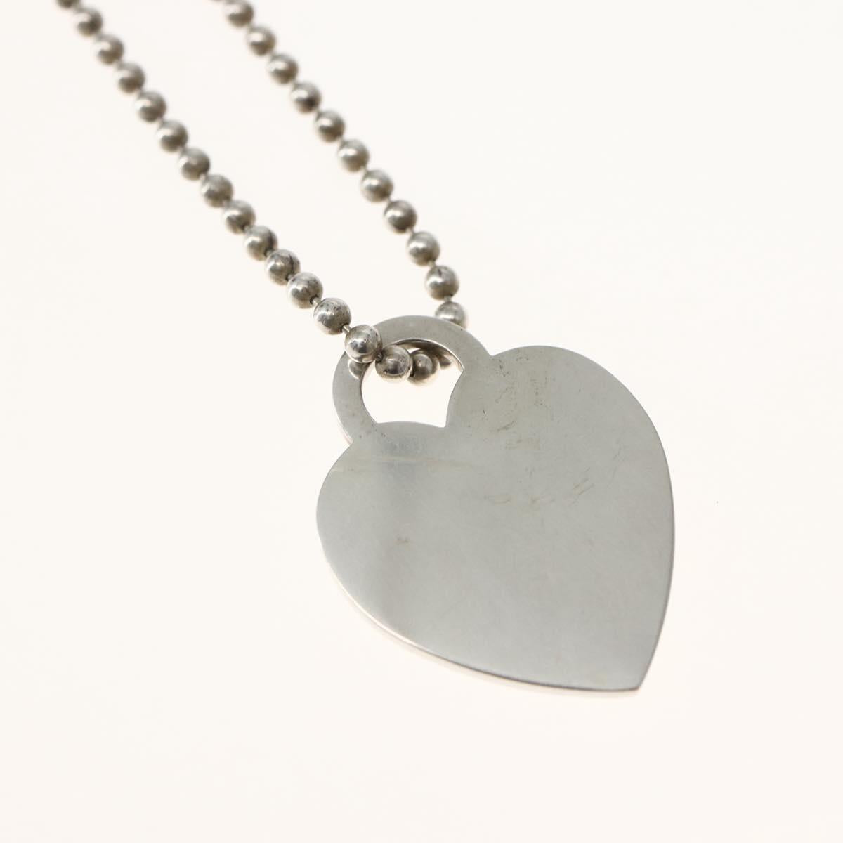 TIFFANY&Co. Return to Heart Necklace Ag925 Silver Auth 143844