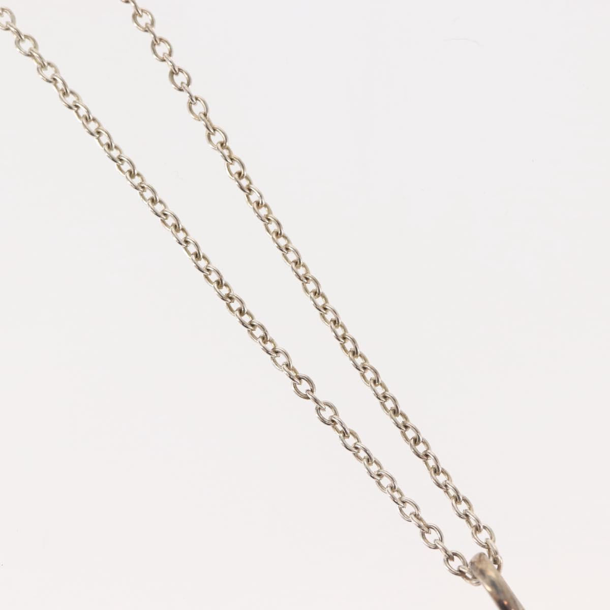 TIFFANY&Co. Open Cross Necklace Ag925 Silver Auth 143848