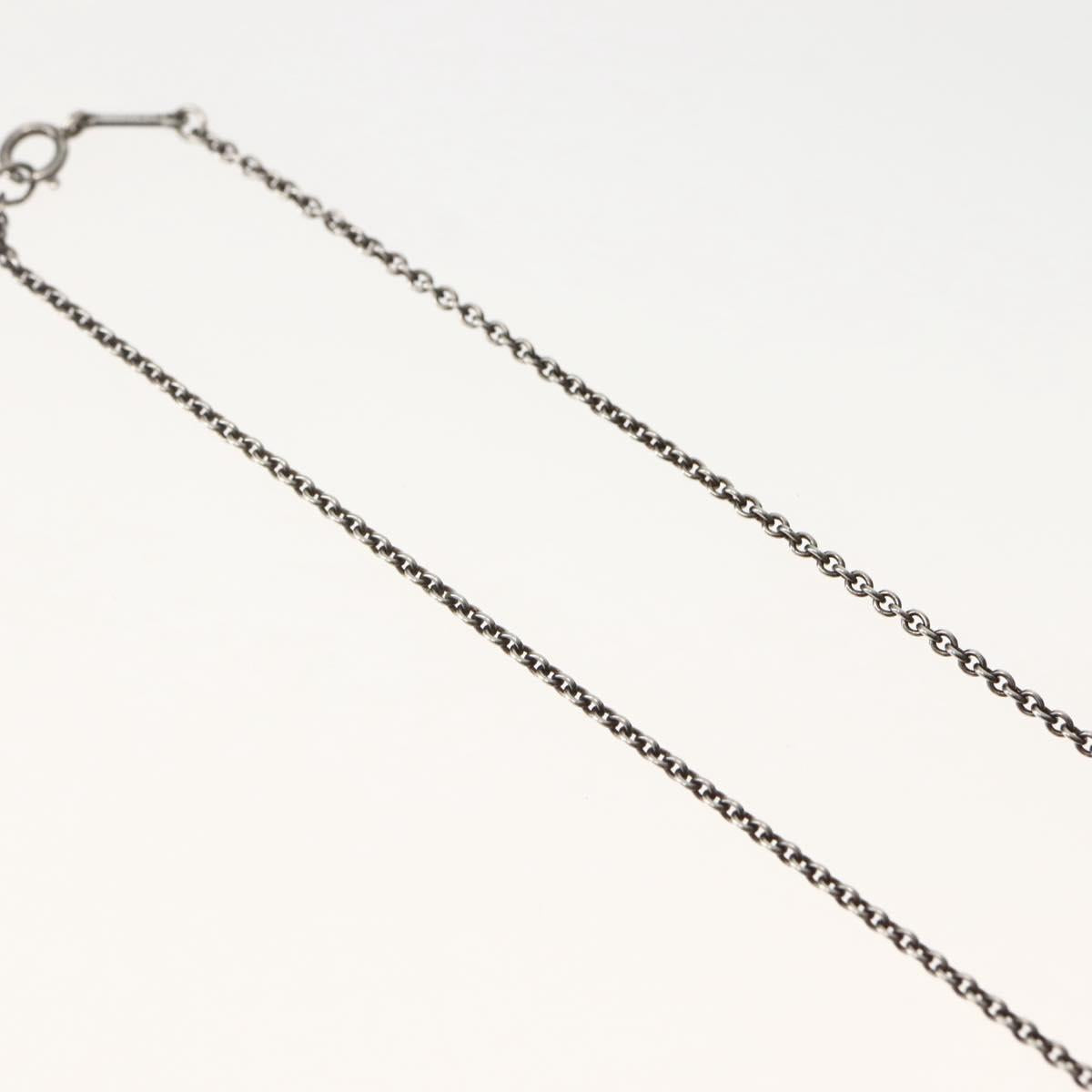 TIFFANY&Co. Bean Necklace Ag925 Silver Auth 143853
