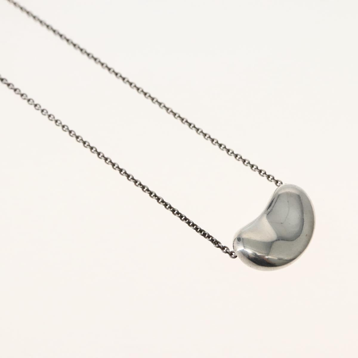 TIFFANY&Co. Bean Necklace Ag925 Silver Auth 143853