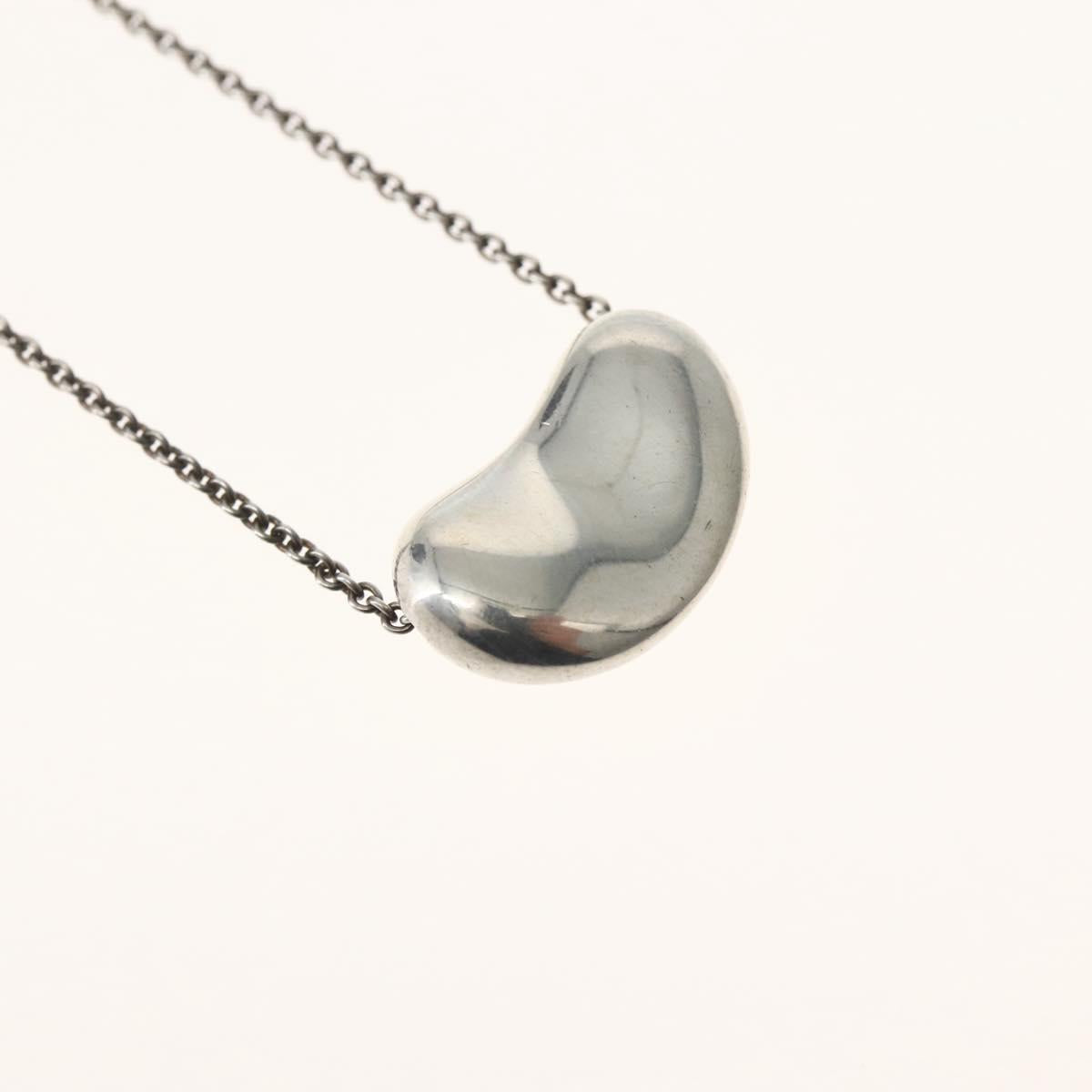 TIFFANY&Co. Bean Necklace Ag925 Silver Auth 143853