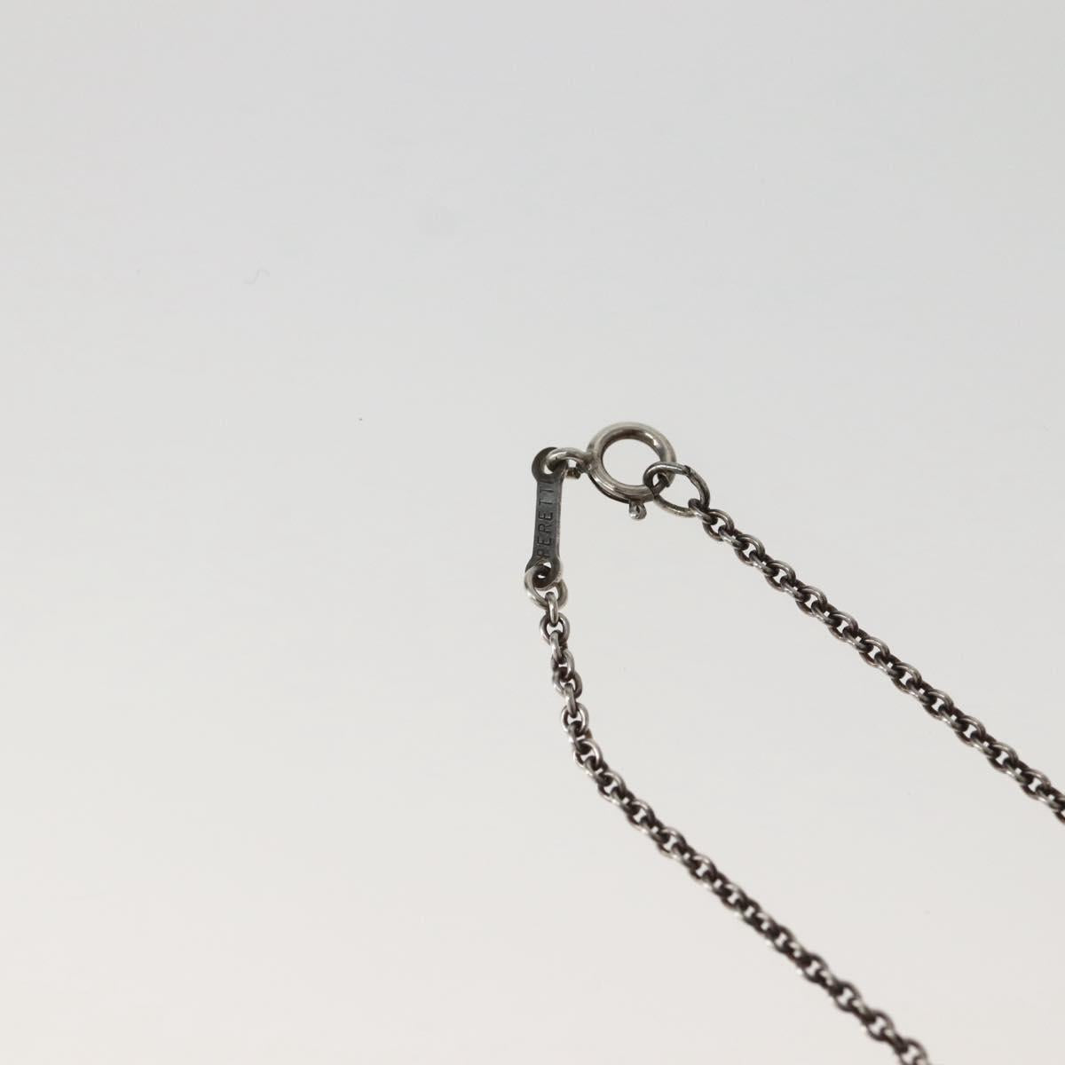TIFFANY&Co. Bean Necklace Ag925 Silver Auth 143853
