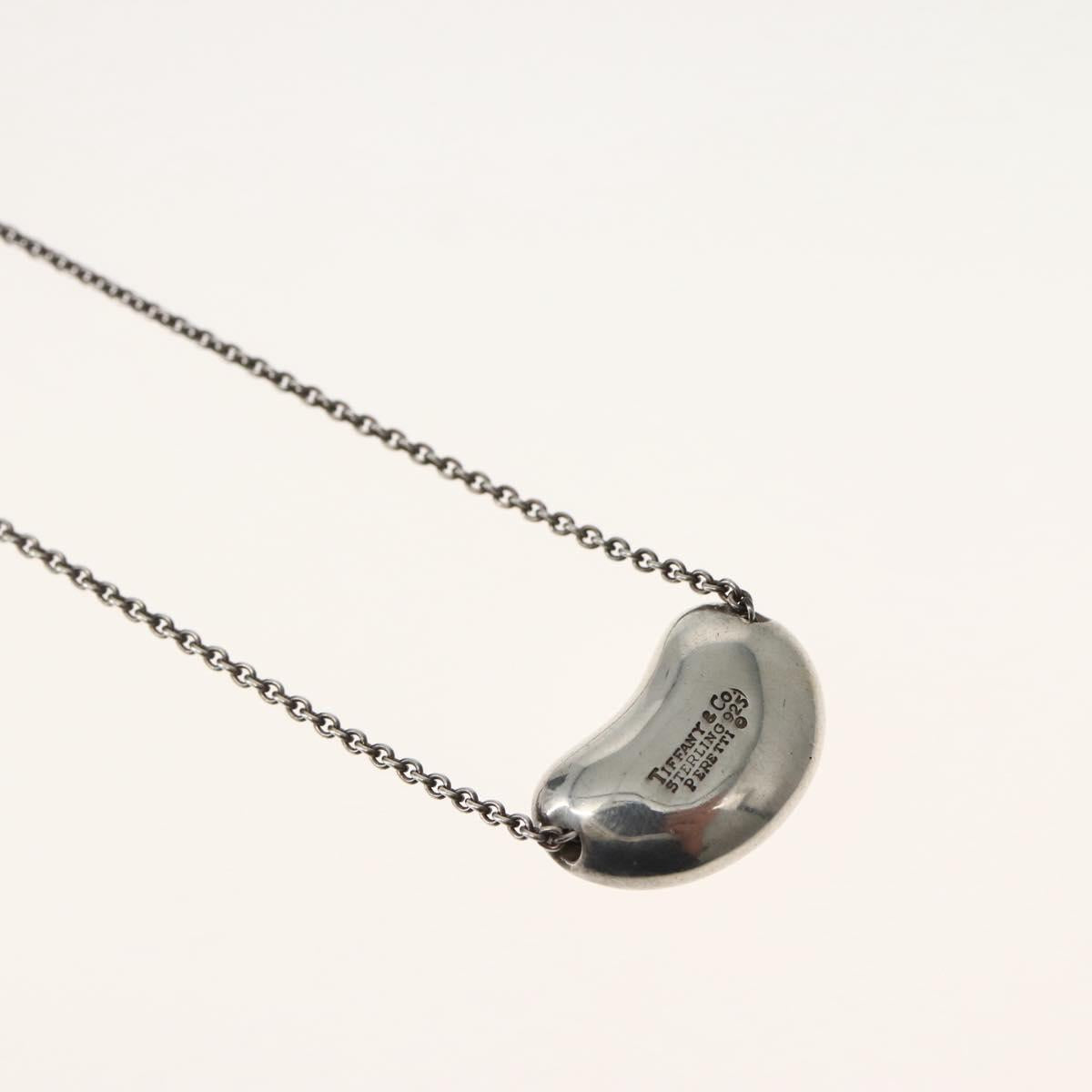 TIFFANY&Co. Bean Necklace Ag925 Silver Auth 143853