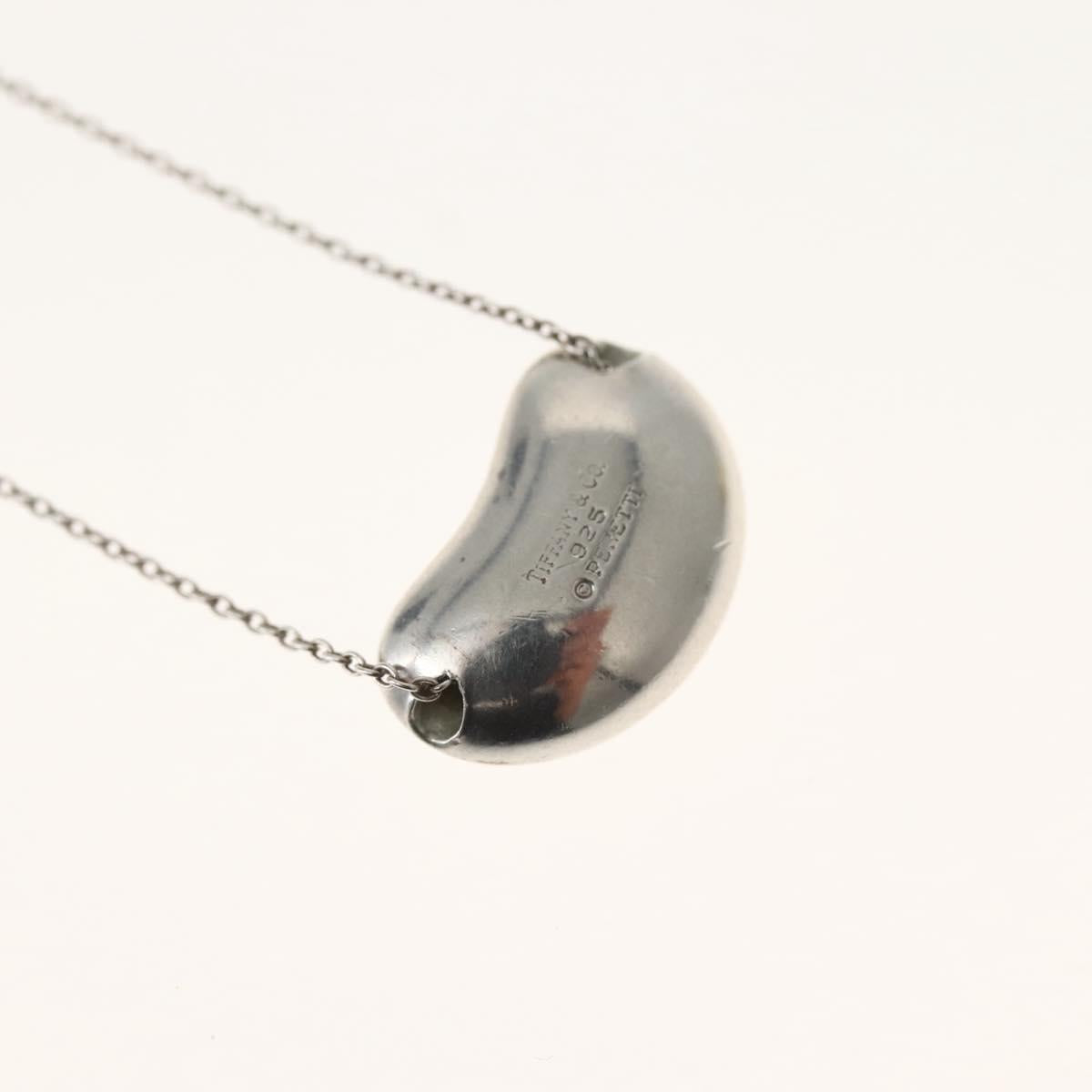 TIFFANY&Co. Bean Necklace Ag925 Silver Auth 143857