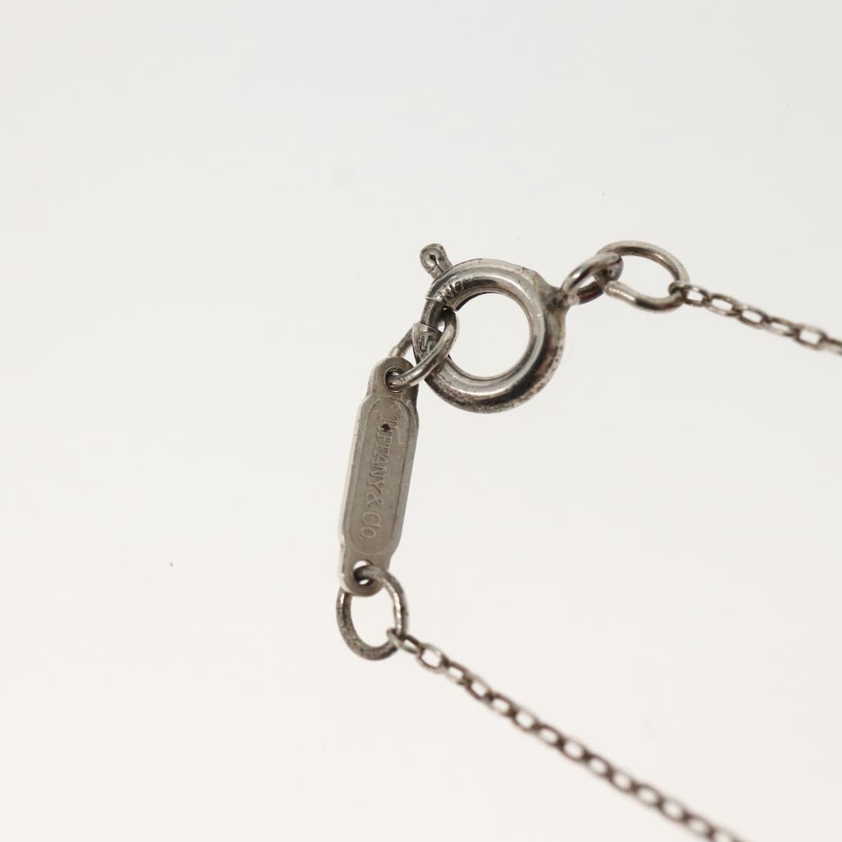 TIFFANY&Co. Bean Necklace Ag925 Silver Auth 143857