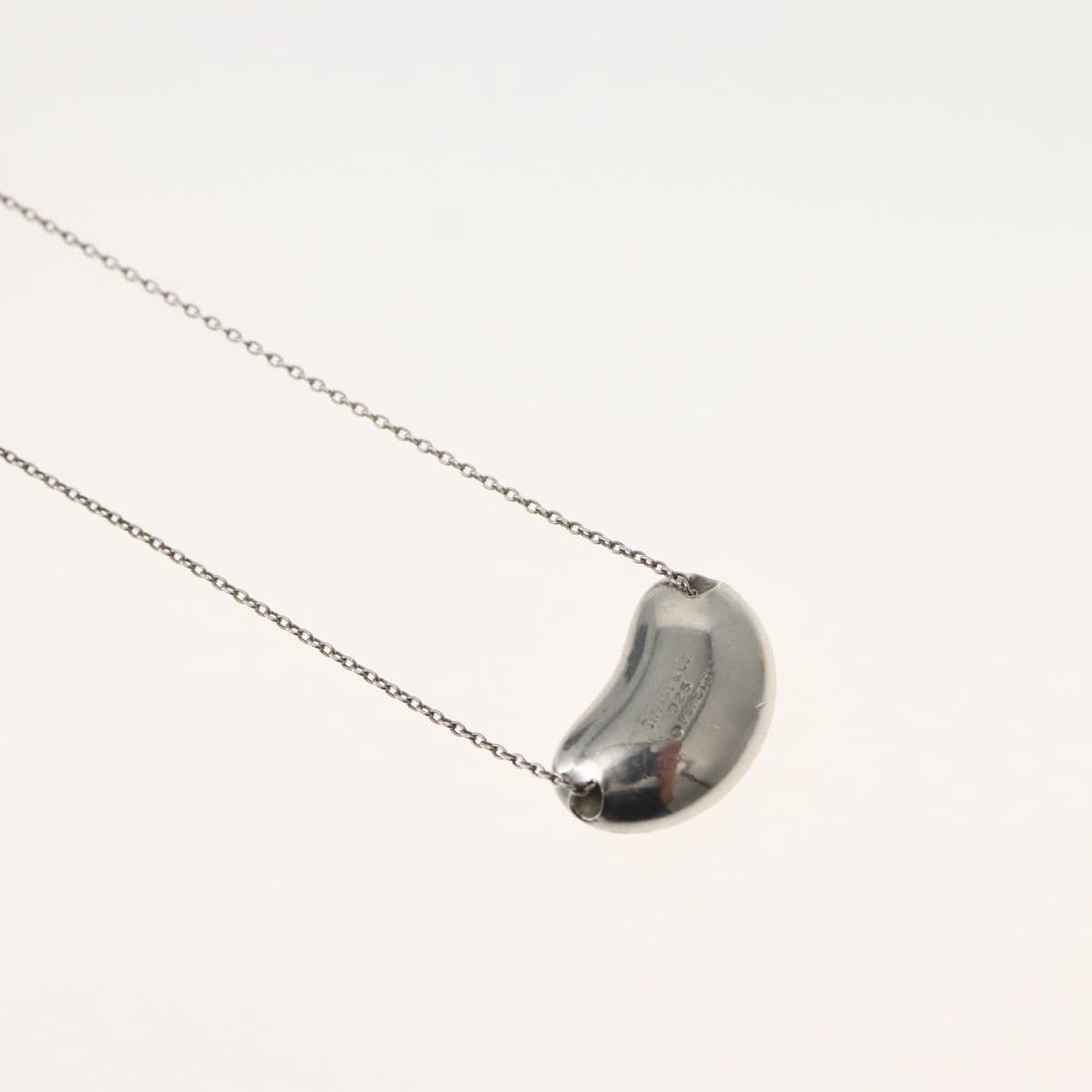 TIFFANY&Co. Bean Necklace Ag925 Silver Auth 143857