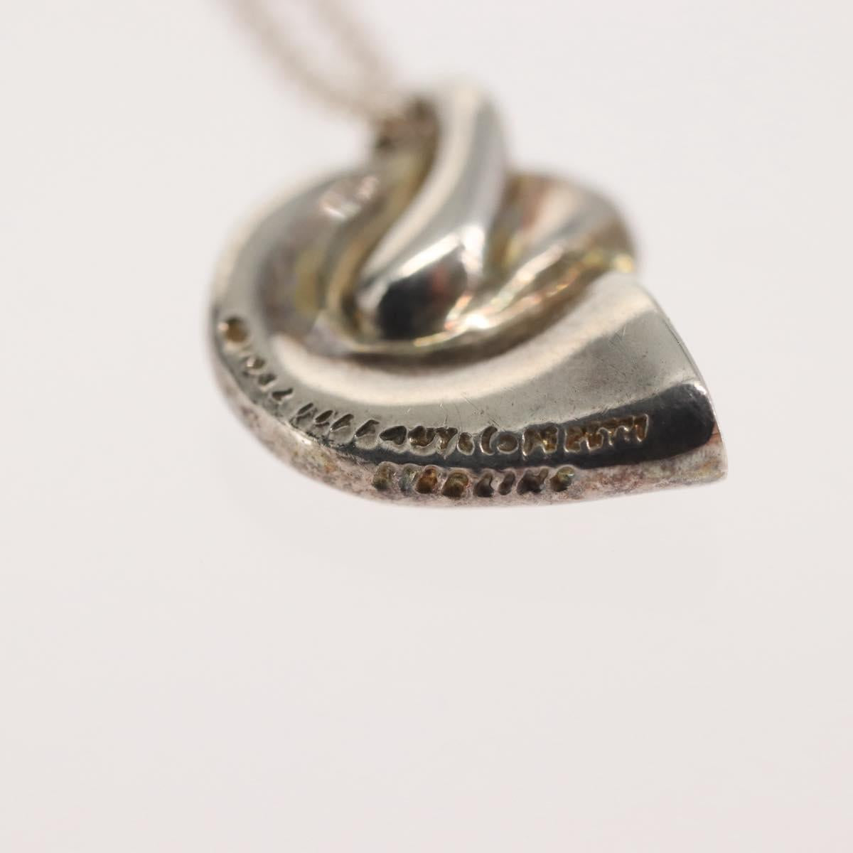 TIFFANY&Co. Horn Necklace Ag925 Silver Auth 143859