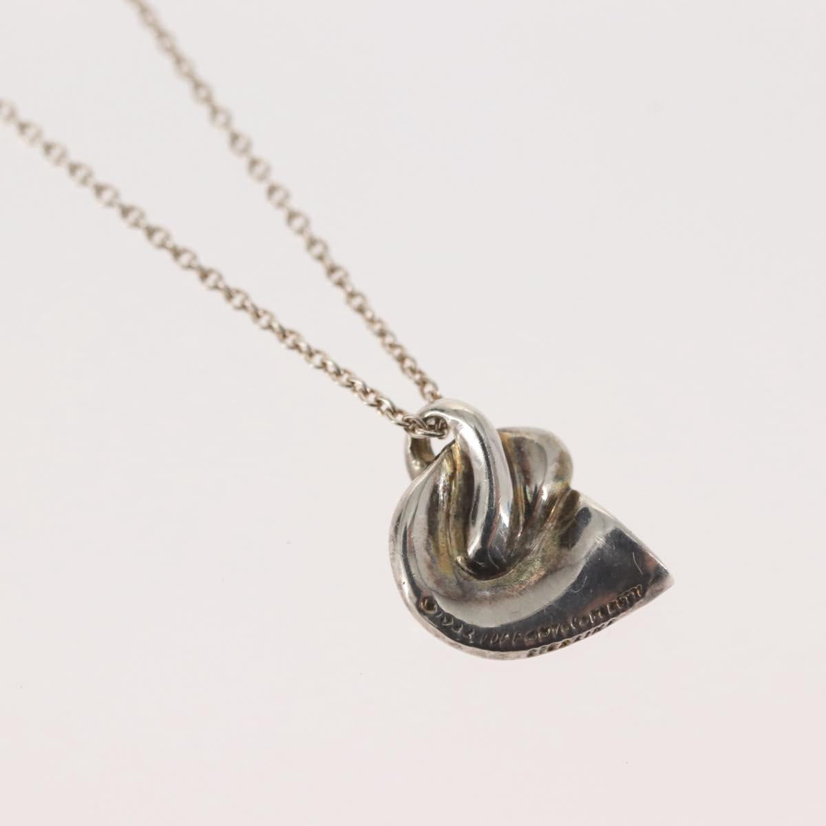 TIFFANY&Co. Horn Necklace Ag925 Silver Auth 143859
