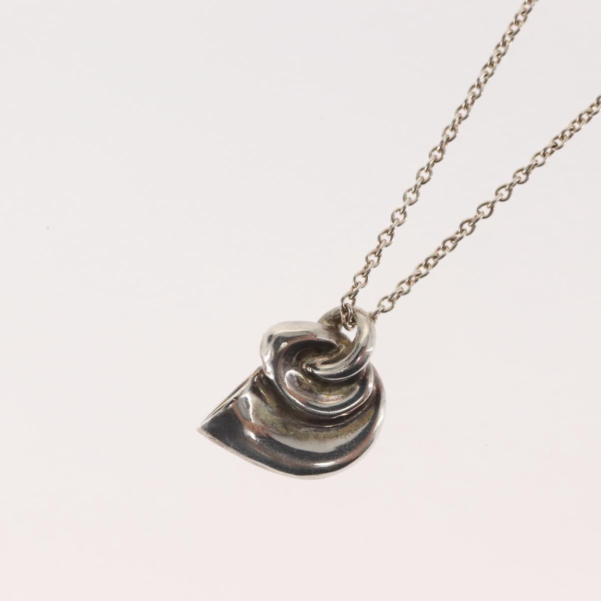 TIFFANY&Co. Horn Necklace Ag925 Silver Auth 143859