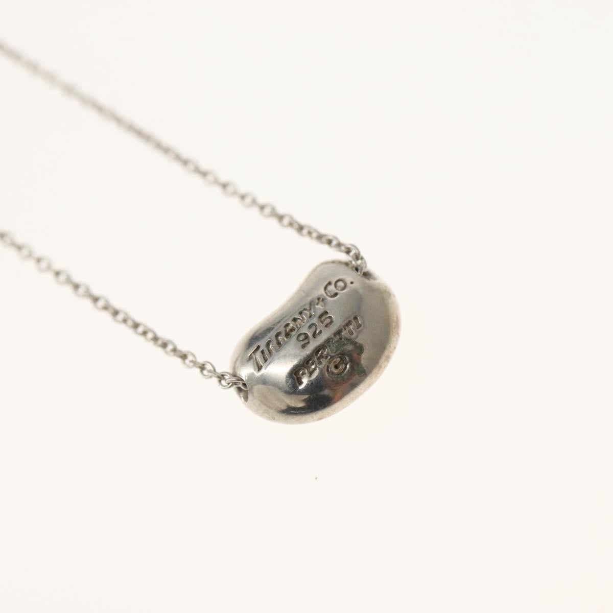 TIFFANY&Co. Bean Necklace Ag925 Silver Auth 143862