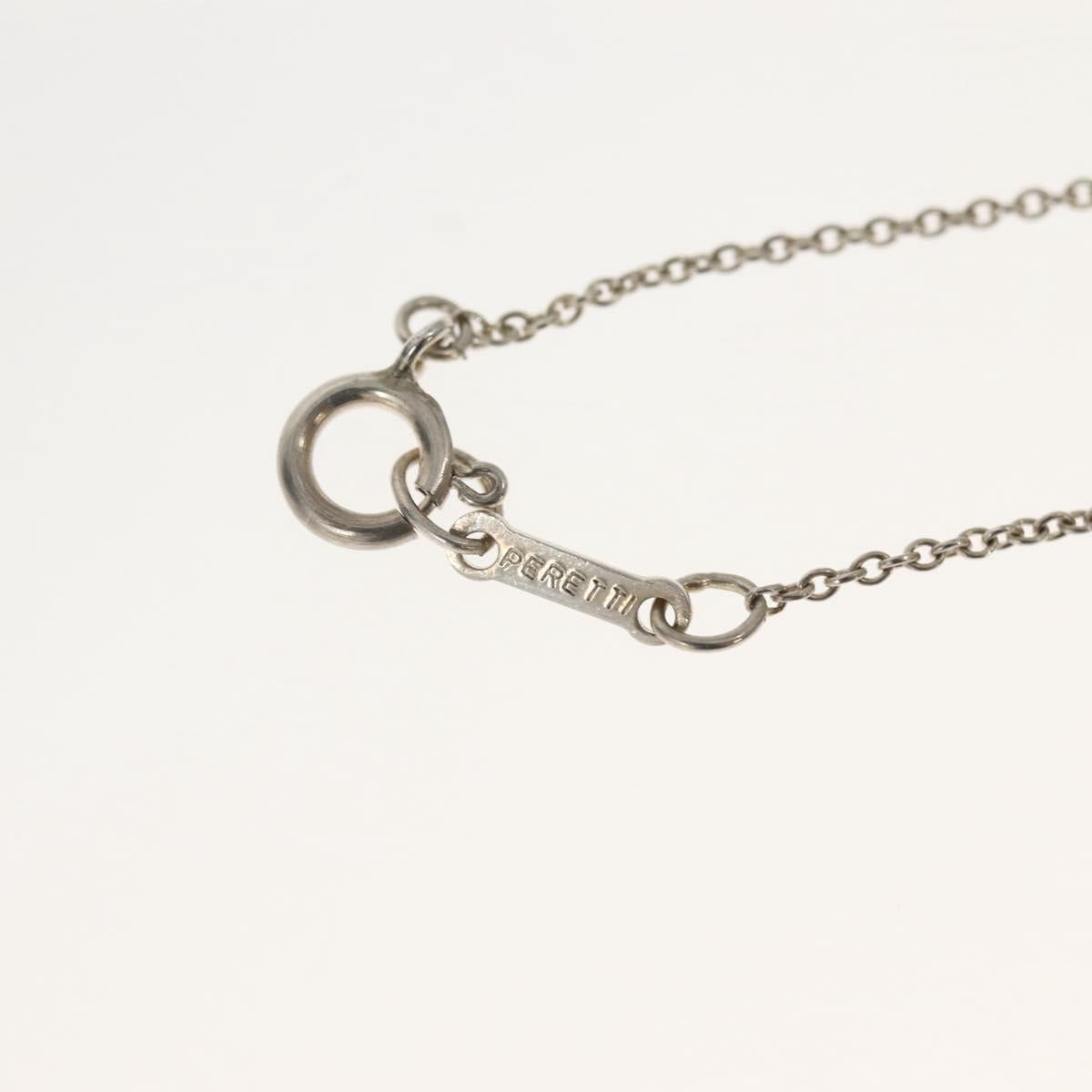 TIFFANY&Co. Bean Necklace Ag925 Silver Auth 143862