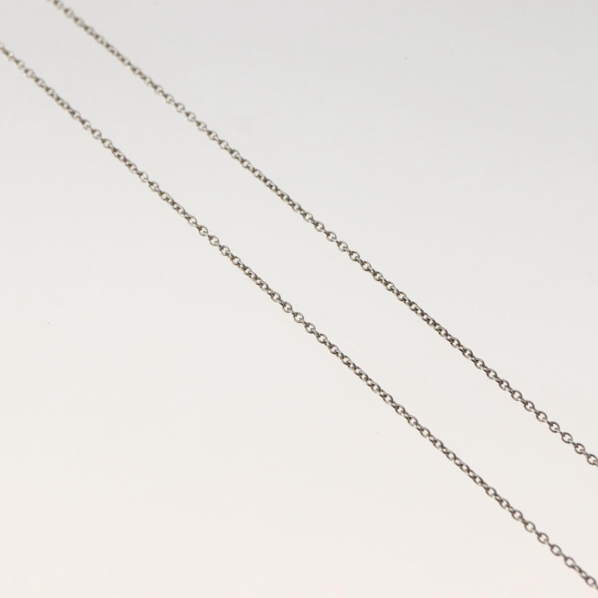 TIFFANY&Co. Bean Necklace Ag925 Silver Auth 143862
