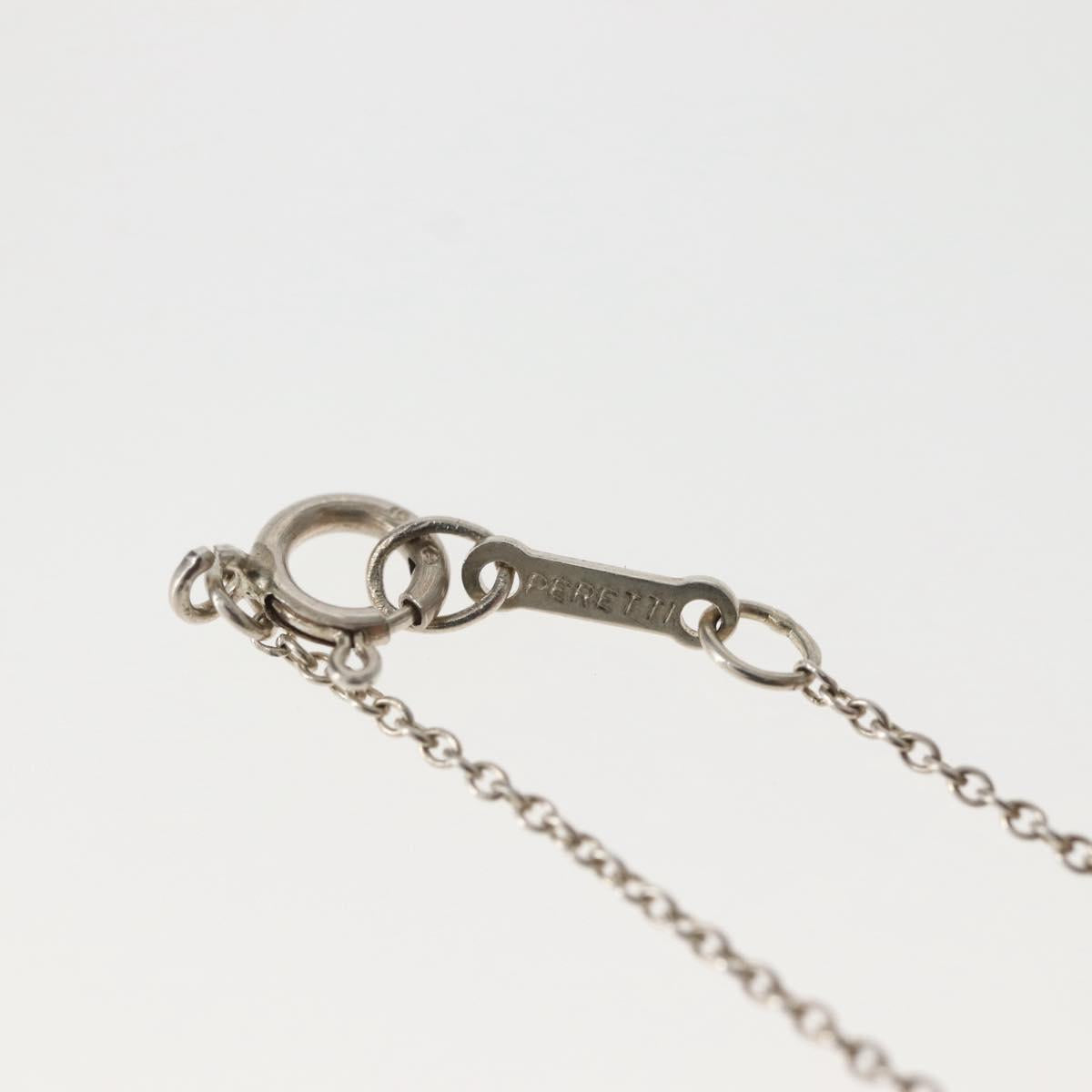TIFFANY&Co. Bean Necklace Ag925 Silver Auth 143862