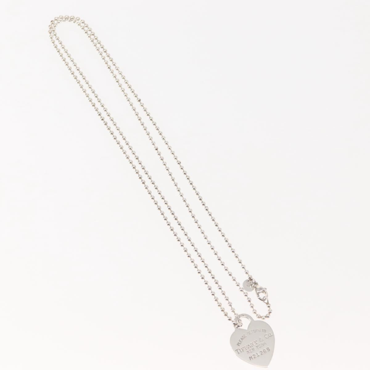 TIFFANY&Co. Return to Heart Necklace Ag925 Silver Auth 143863