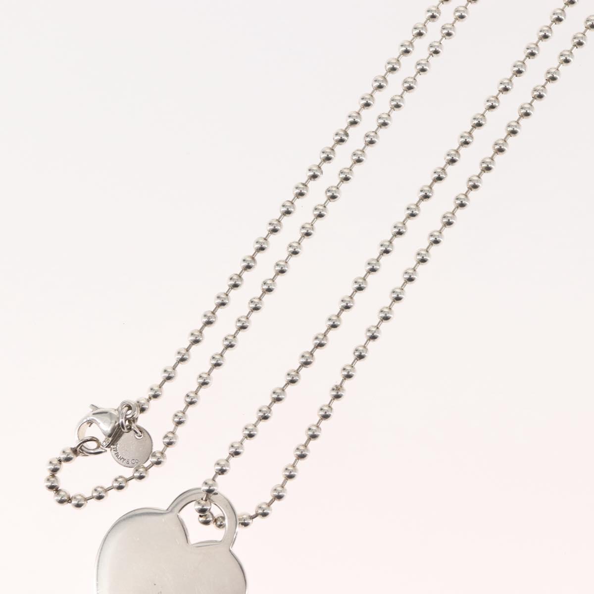 TIFFANY&Co. Return to Heart Necklace Ag925 Silver Auth 143863