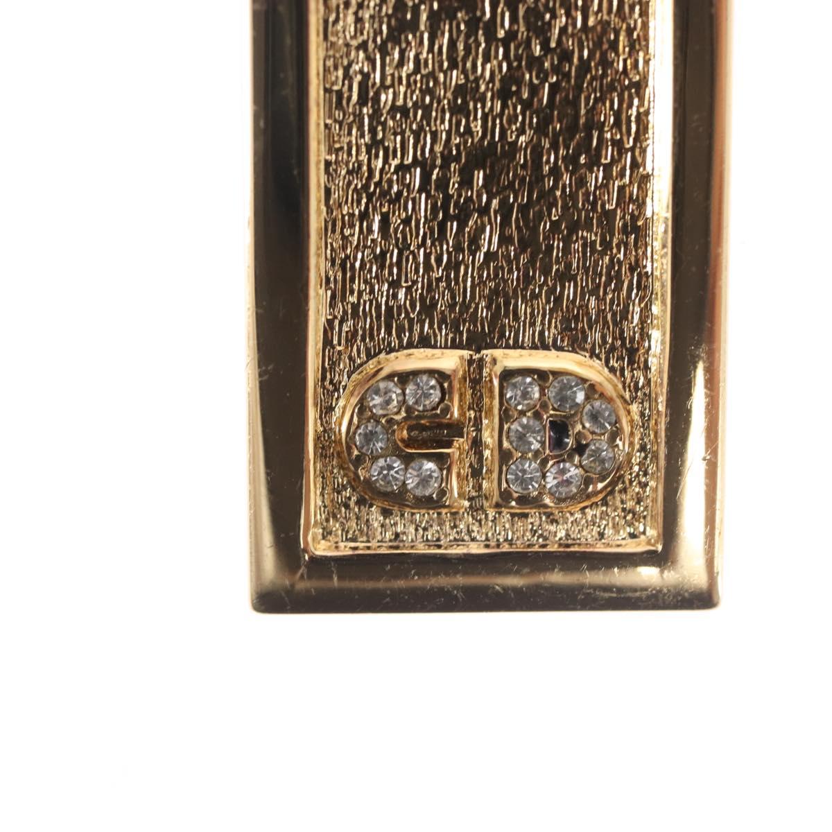 Christian Dior Necklace metal Gold Auth 143871