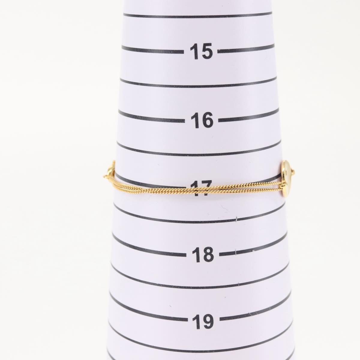 Christian Dior Bracelet metal Gold Auth 143877