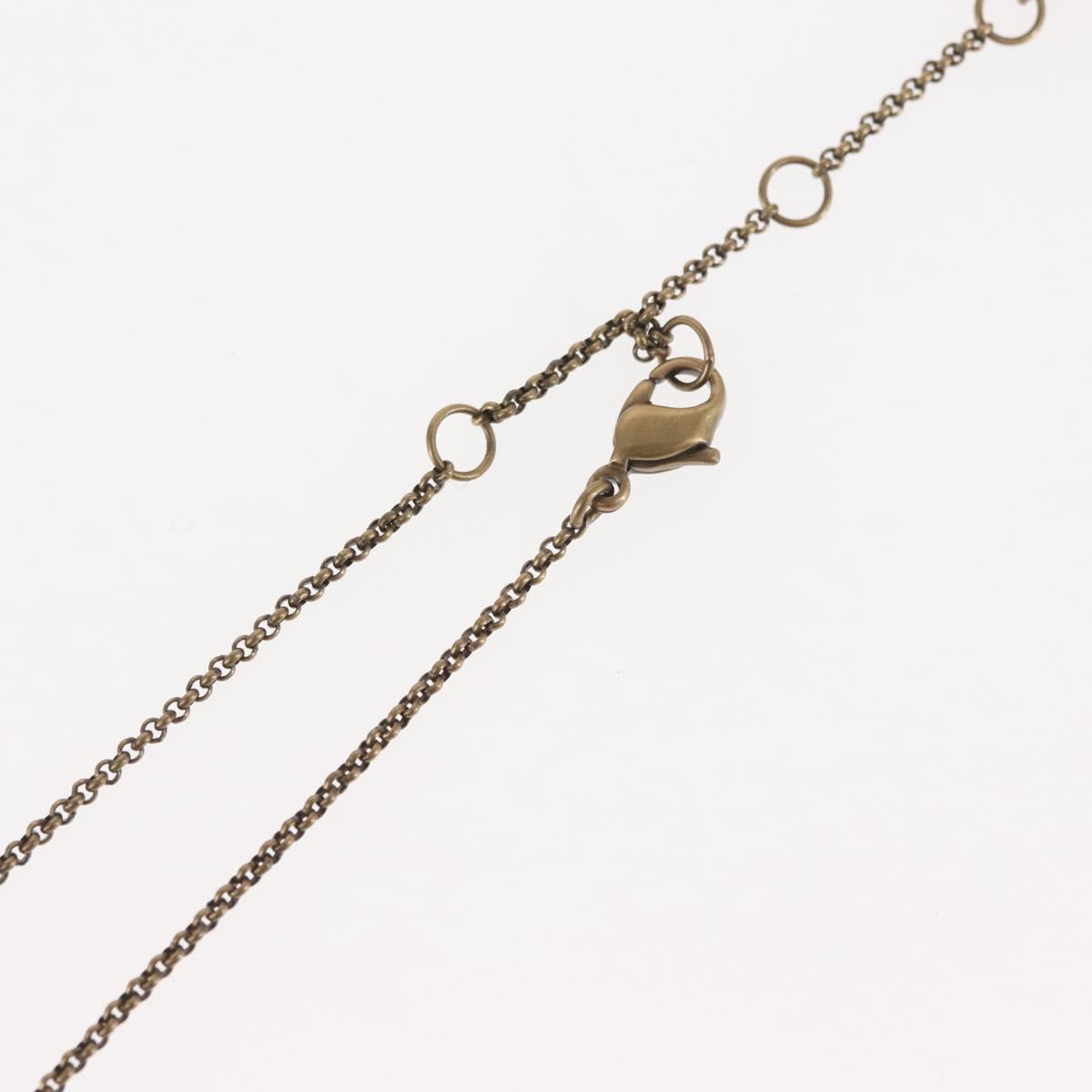 Christian Dior Necklace metal Copper Auth 143883